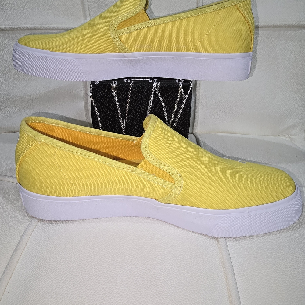 Puma Yellow Slip-On Flats - Picture 2 of 5